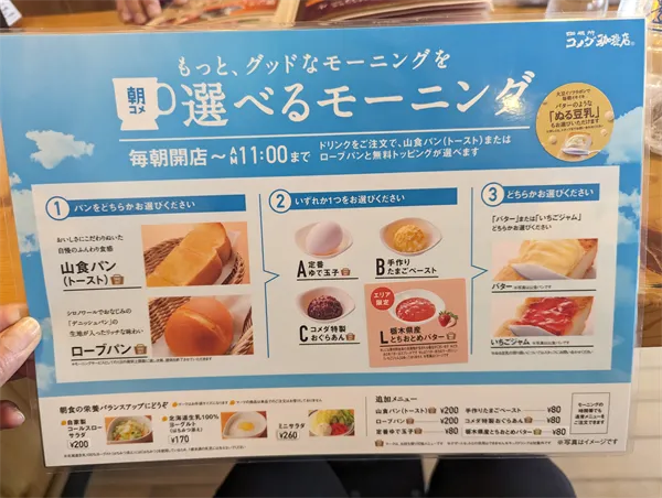 コメダ珈琲カロリー (3)